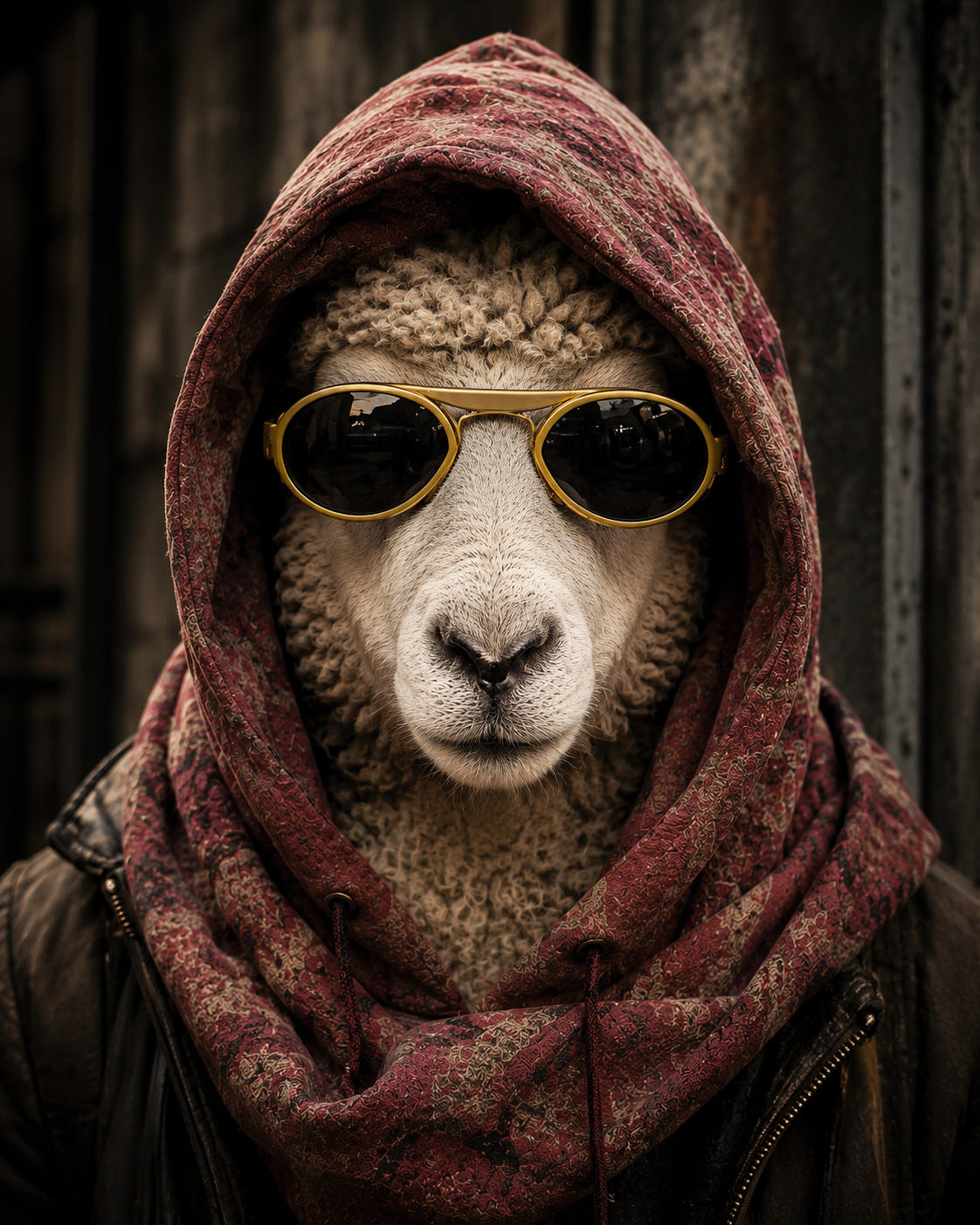 Alpaka "The Nomad" | Kunstposter